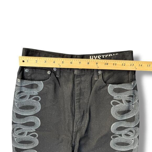 Hysteric Glamour Snake Jeans Rare - Picture 6 of 7